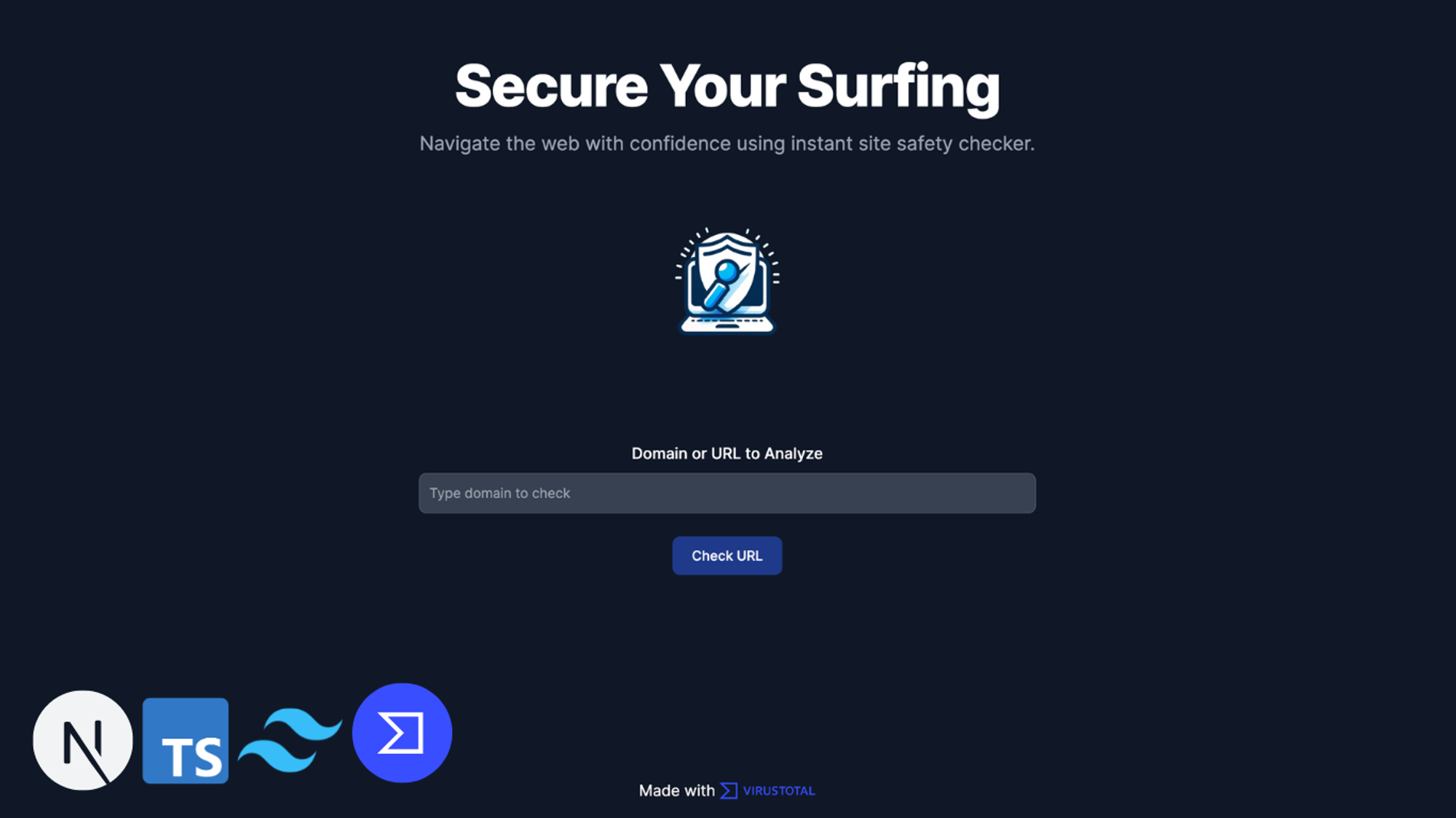 Build a Phishing Site Detector with NextJS and VirusTotal